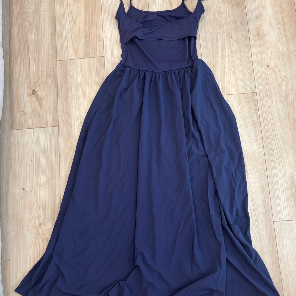 HALARA Navy Maxi Dress
